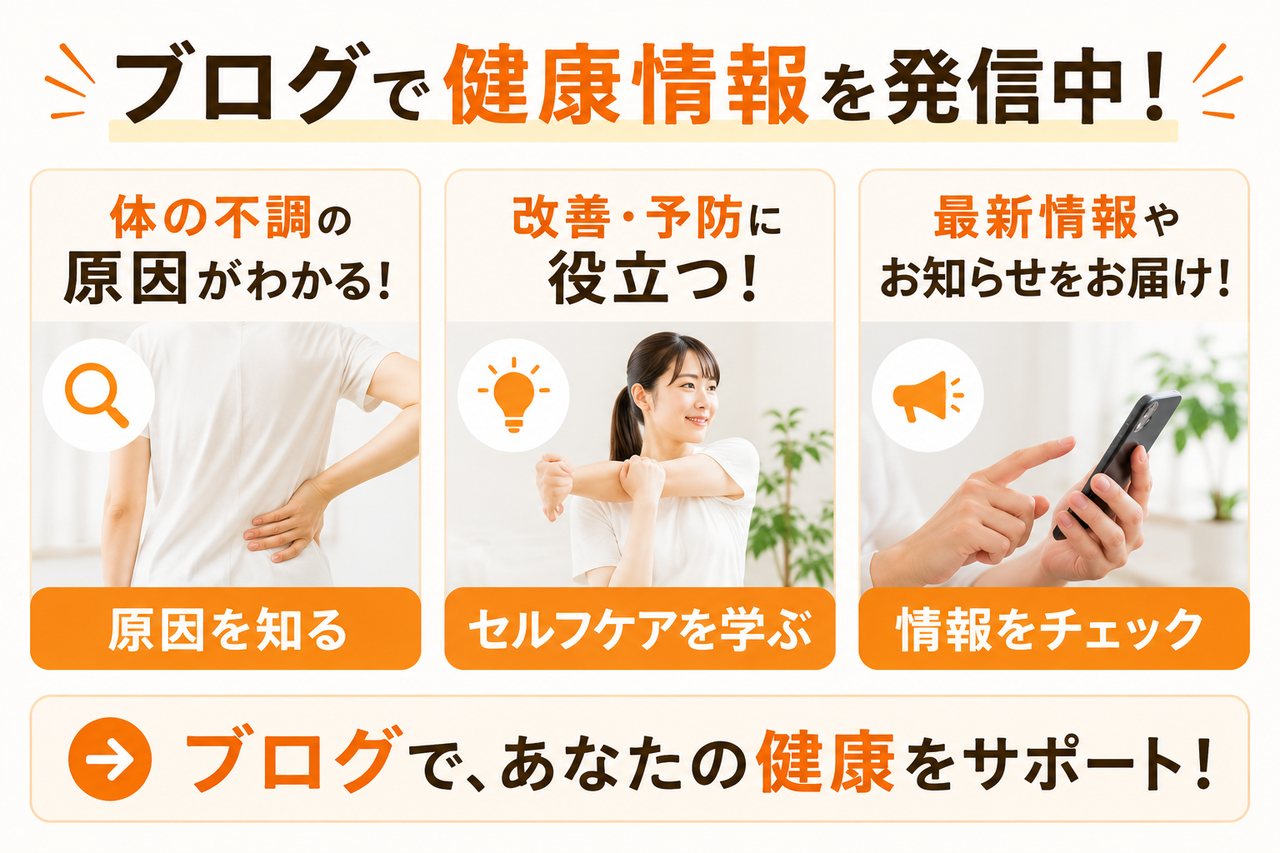 現役整体師が教える腰痛予防や骨盤矯正ストレッチの健康ブログ情報